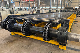 how-are-the-pans-of-the-apron-feeder-attached-to-the-chain