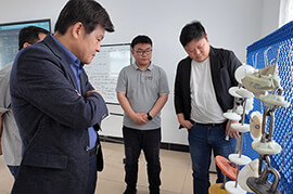 korean-client-visits-exct-factory-for-tubular-chain-conveyor